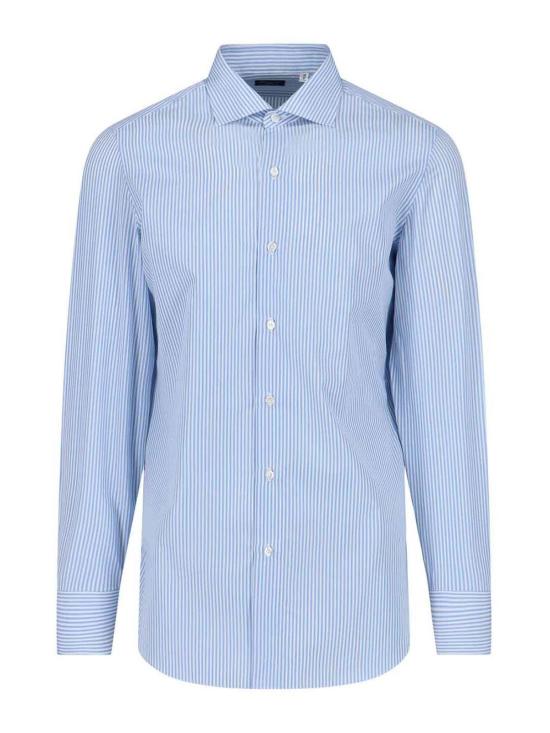 26FW 피나모레 긴팔 셔츠 C0499MILANOZANTE01 Blue