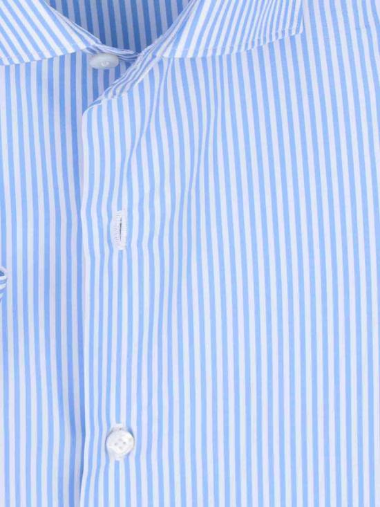 26FW 피나모레 긴팔 셔츠 C0499MILANOZANTE01 Blue - FINAMORE