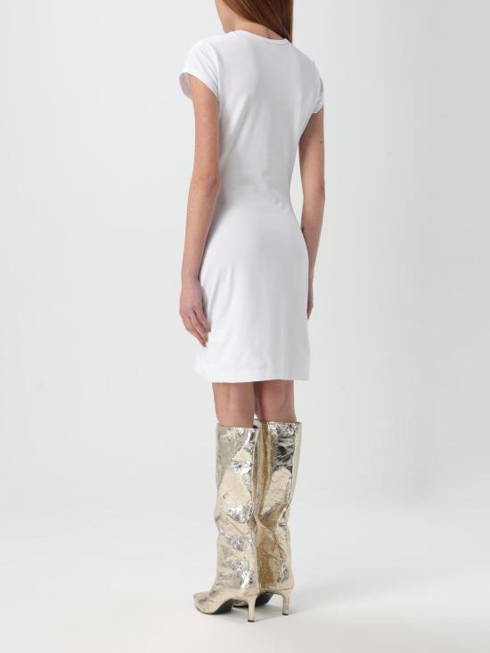 25FW 디젤 숏 원피스 A062700AFAA 100 White - DIESEL