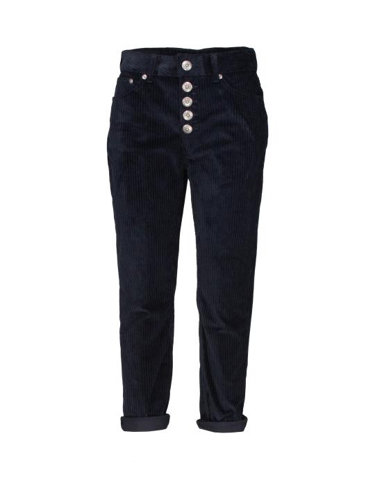  돈답 스트레이트 팬츠 DP268BVS0031XXX 890 BLU