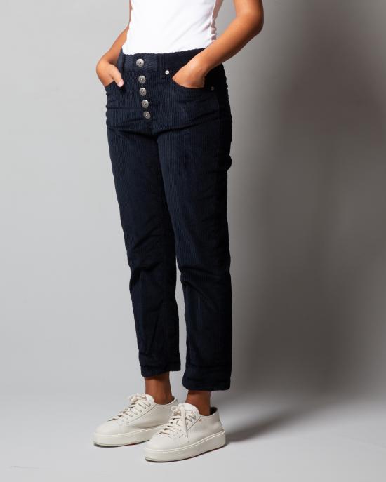  돈답 스트레이트 팬츠 DP268BVS0031XXX 890 BLU - DONDUP