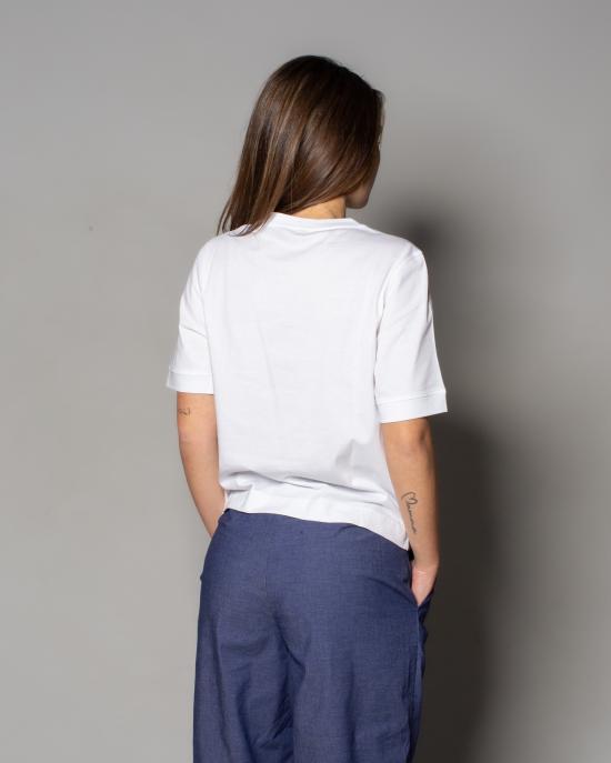 25SS 까웨 반팔 티셔츠 K2148EW 001 BIANCO - K-WAY