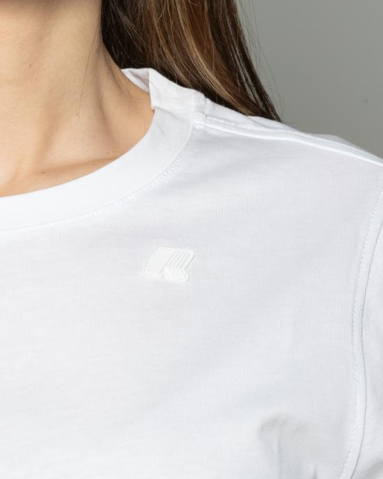 25SS 까웨 반팔 티셔츠 K2148EW 001 BIANCO - K-WAY