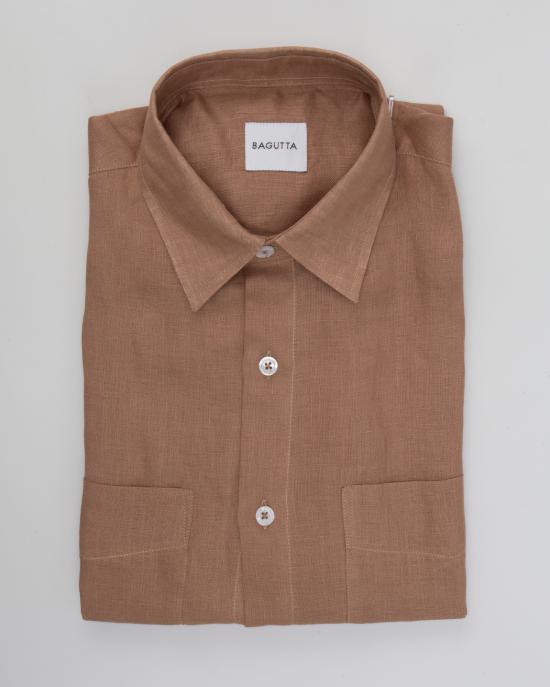 25SS 바구타 긴팔 셔츠 HAWAII T800 15 MARRONE