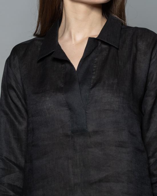 25SS 바구타 블라우스 PAMELA T800 02 NERO - BAGUTTA