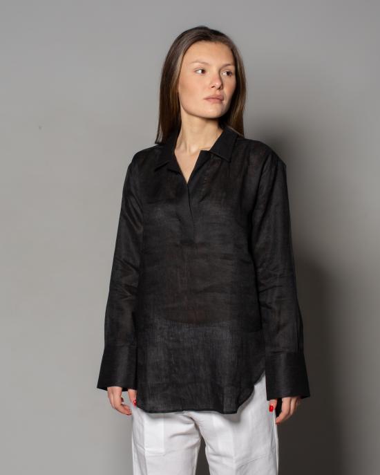 25SS 바구타 블라우스 PAMELA T800 02 NERO - BAGUTTA