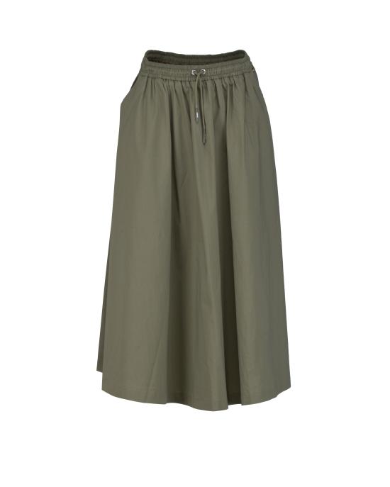 25SS 까웨 미디 스커트 K4147DW V15 VERDE