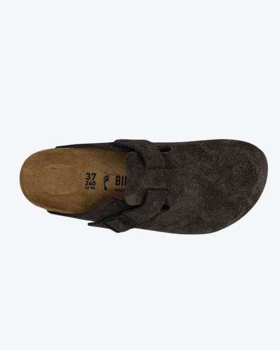 24FW 버켄스탁 뮬/슬리퍼 1028552 VELVET GREY GRIGIO - BIRKENSTOCK