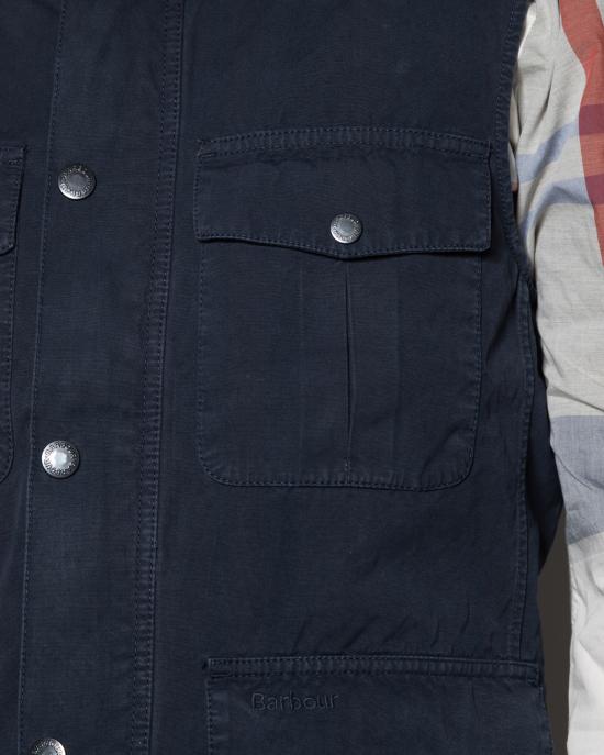 25SS 바버 베스트 MGI0284 NY51 BLU - BARBOUR