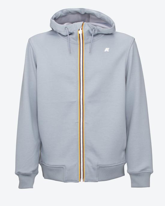 25SS 까웨 집업 니트 K1151UW WA9 CELESTE - K-WAY