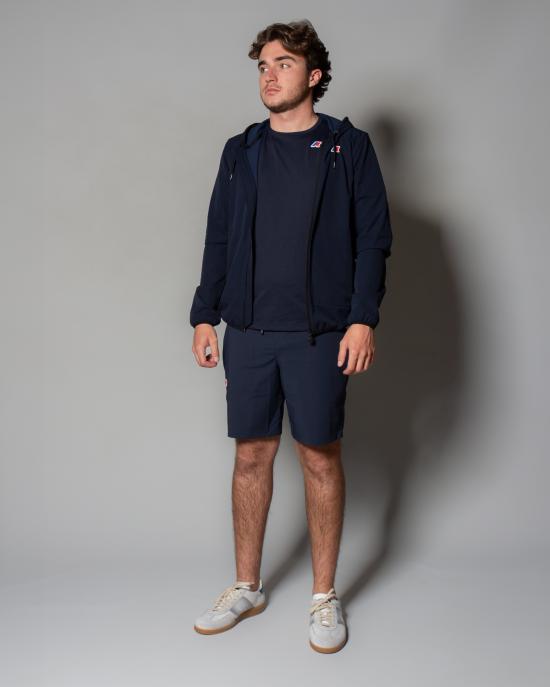 25SS 까웨 후드 티셔츠 K2122YW K89 BLU - K-WAY