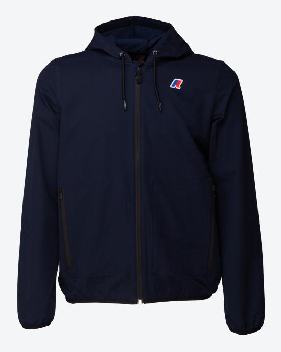 25SS 까웨 후드 티셔츠 K2122YW K89 BLU - K-WAY