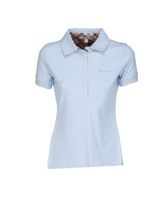 25SS 바버 폴로 티셔츠 LML0634 BL63 CELESTE