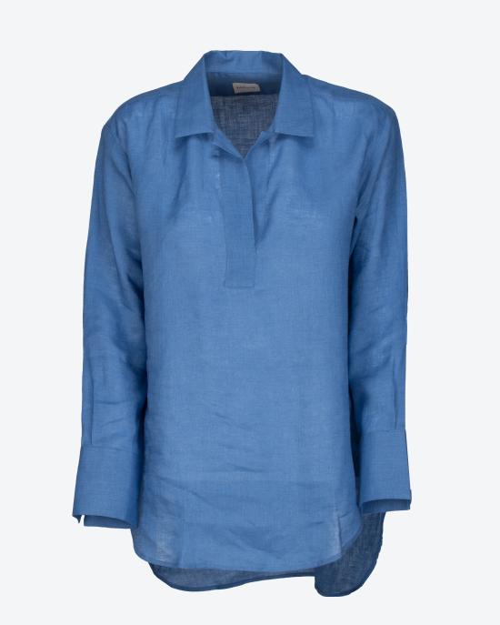 25SS 바구타 셔츠 PAMELA T800 03 AZZURRO - BAGUTTA