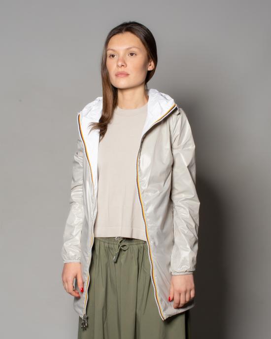 25SS 까웨 코트 K7123MW AOM BIANCO GRIGIO - K-WAY