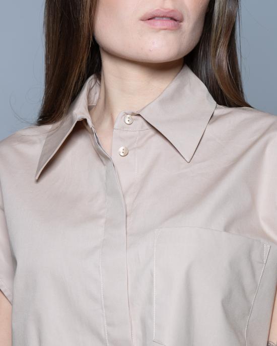 25SS 돈답 셔츠 DC398PF0010 XXXW BEIGE - DONDUP