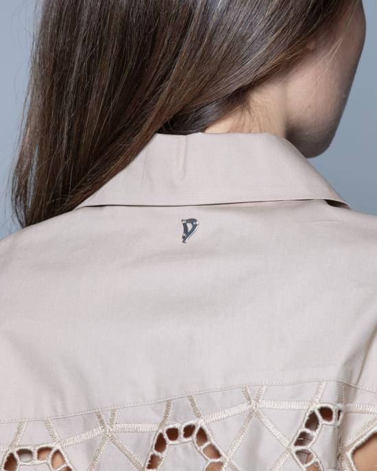 25SS 돈답 셔츠 DC398PF0010 XXXW BEIGE - DONDUP