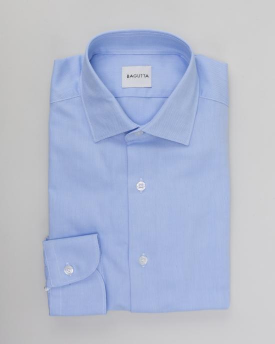 25SS 바구타 긴팔 셔츠 LEO S T094 02 AZZURRO - BAGUTTA