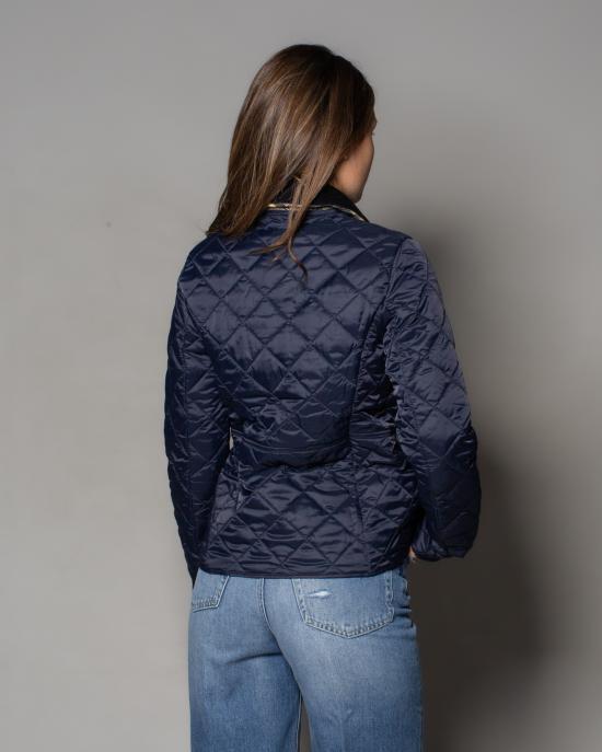 25SS 바버 DEVERON 데브론 퀼티드 자켓  LQU1012 NY71 BLU - BARBOUR