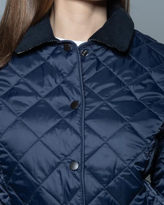 25SS 바버 DEVERON 데브론 퀼티드 자켓  LQU1012 NY71 BLU - BARBOUR