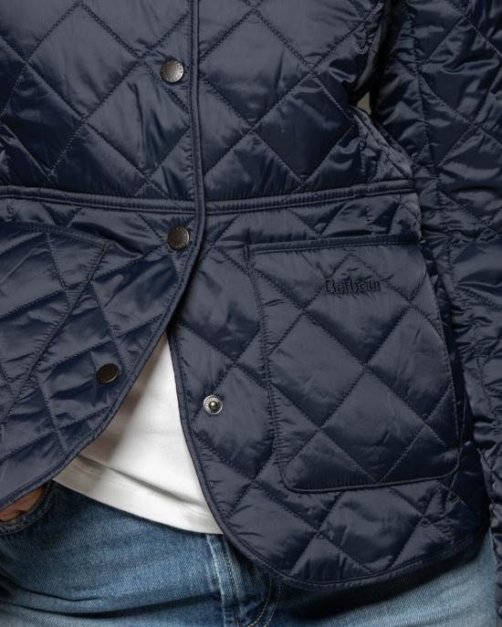 25SS 바버 DEVERON 데브론 퀼티드 자켓  LQU1012 NY71 BLU - BARBOUR