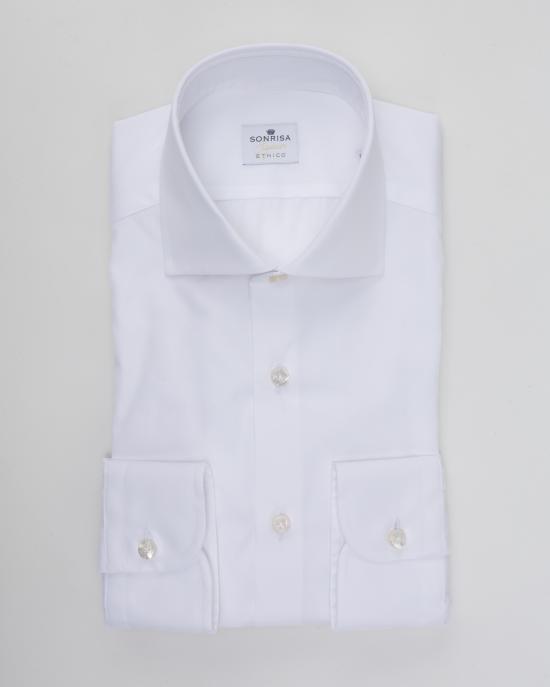 25SS 손리사 긴팔 셔츠 ETH3B430 ET001 BIANCO - SONRISA