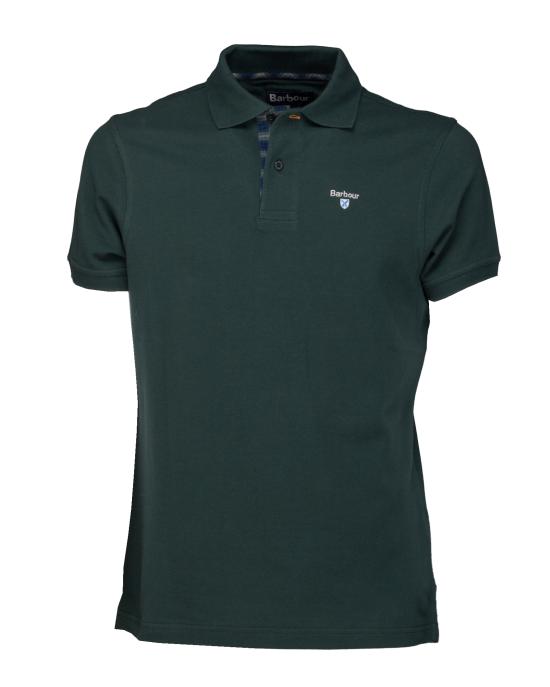 25SS 바버 폴로 티셔츠 MML0012 GN89 VERDE