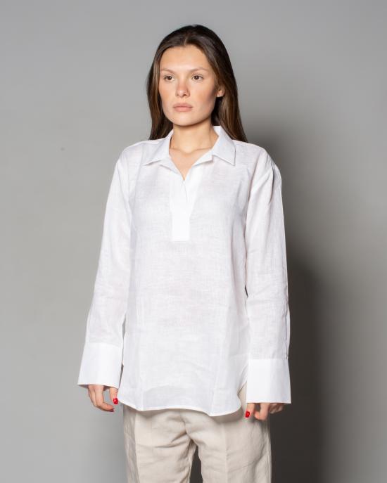 25SS 바구타 셔츠 PAMELA T800 01 BIANCO - BAGUTTA