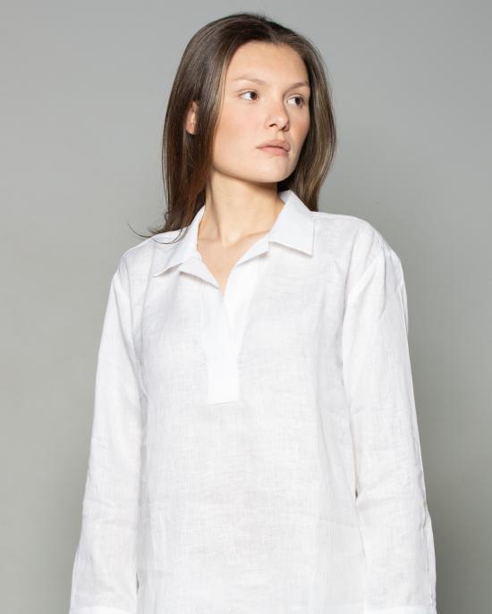 25SS 바구타 셔츠 PAMELA T800 01 BIANCO - BAGUTTA