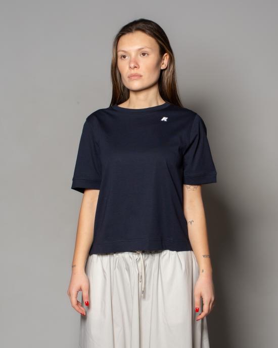 25SS 까웨 반팔 티셔츠 K2148EW K89 BLU - K-WAY