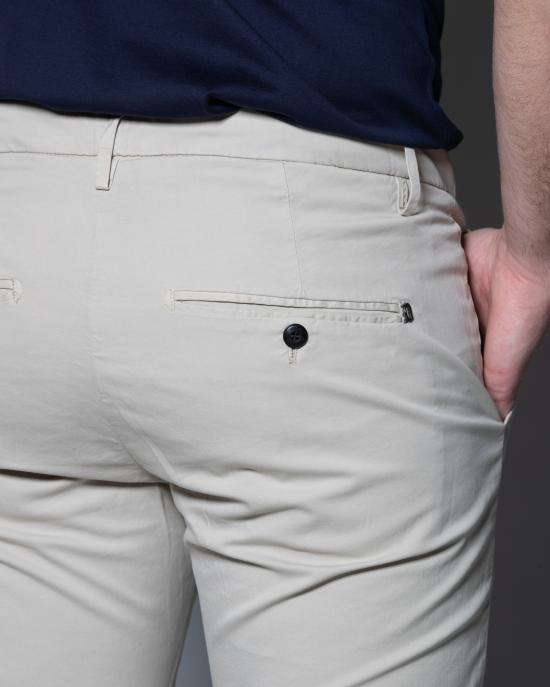 25SS 돈답 스트레이트 팬츠 UP235GSE046 IZ1 010 BEIGE - DONDUP