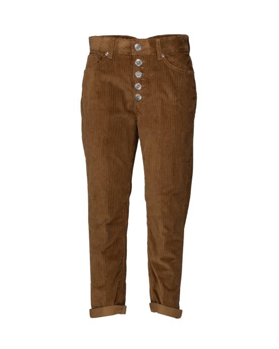  돈답 스트레이트 팬츠 DP268BVS0031XXX 028 MARRONE