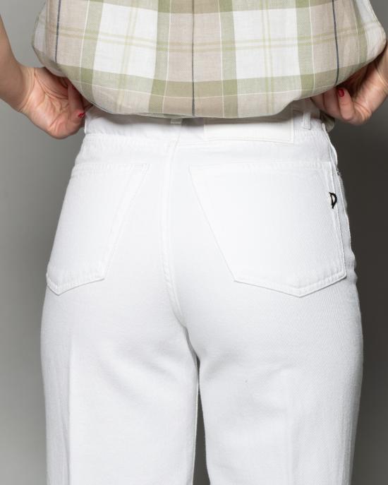 25SS 돈답 스트레이트 팬츠 DP784BF0018 PTDW 000 BIANCO - DONDUP