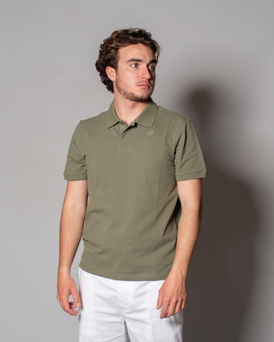 25SS 까웨 폴로 티셔츠 K5127BW V15 VERDE - K-WAY