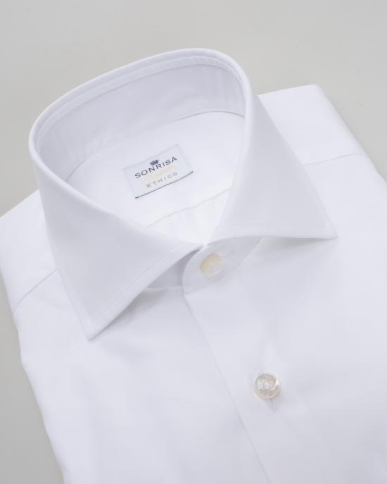 25SS 손리사 긴팔 셔츠 P17B438 M248 01 BIANCO - SONRISA