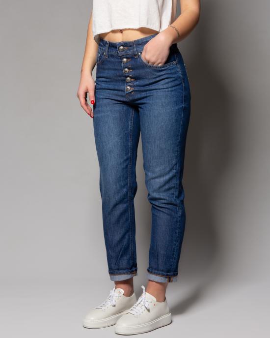 25SS 돈답 스트레이트 팬츠 DP268BDF0266 IO7 800 DENIM MEDIO - DONDUP