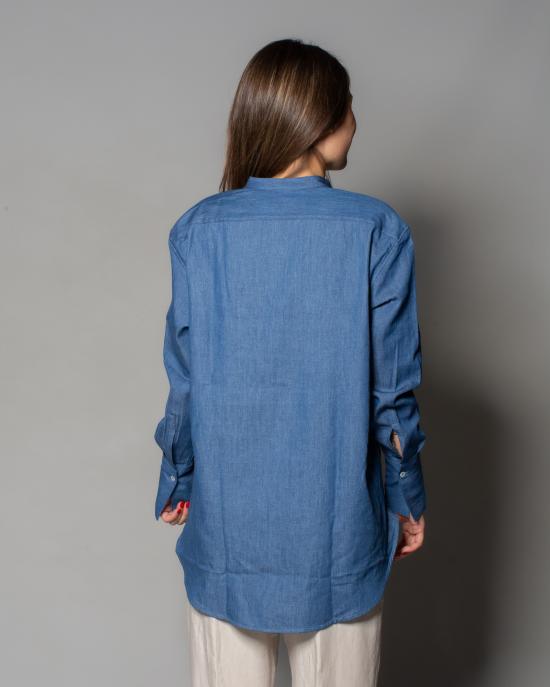 25SS 바구타 셔츠 CALLA T097 01 DENIM - BAGUTTA