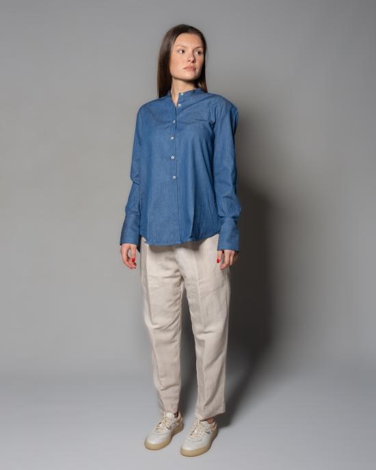 25SS 바구타 셔츠 CALLA T097 01 DENIM - BAGUTTA