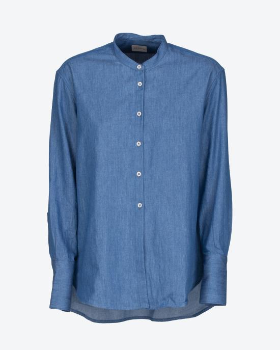 25SS 바구타 셔츠 CALLA T097 01 DENIM - BAGUTTA