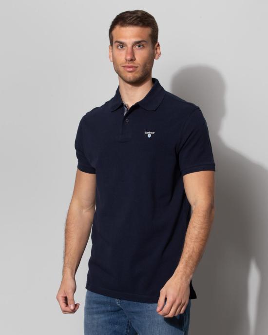 25SS 바버 폴로 티셔츠 MML0012 31 BLU - BARBOUR