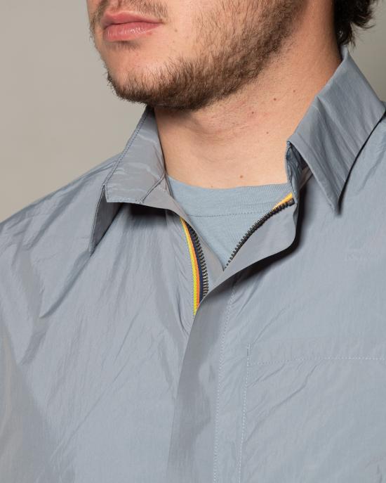 25SS 까웨 반팔 셔츠 K7127WW WA9 GRIGIO - K-WAY