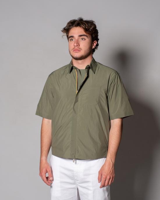 25SS 까웨 반팔 셔츠 K7127WW V15 VERDE - K-WAY