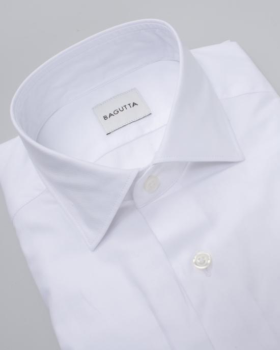 25SS 바구타 긴팔 셔츠 LEO S T100 02 BIANCO - BAGUTTA