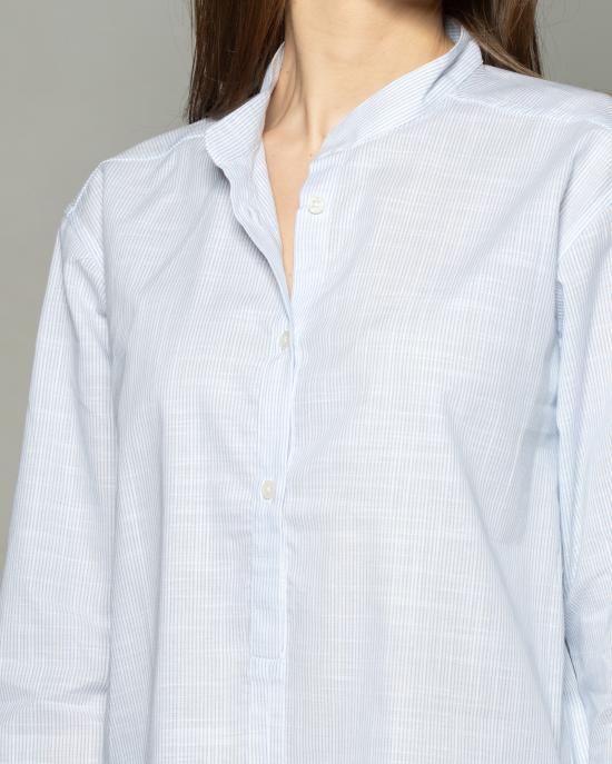 25SS 바구타 셔츠 LOTO T109 01 BIANCO CELESTE - BAGUTTA