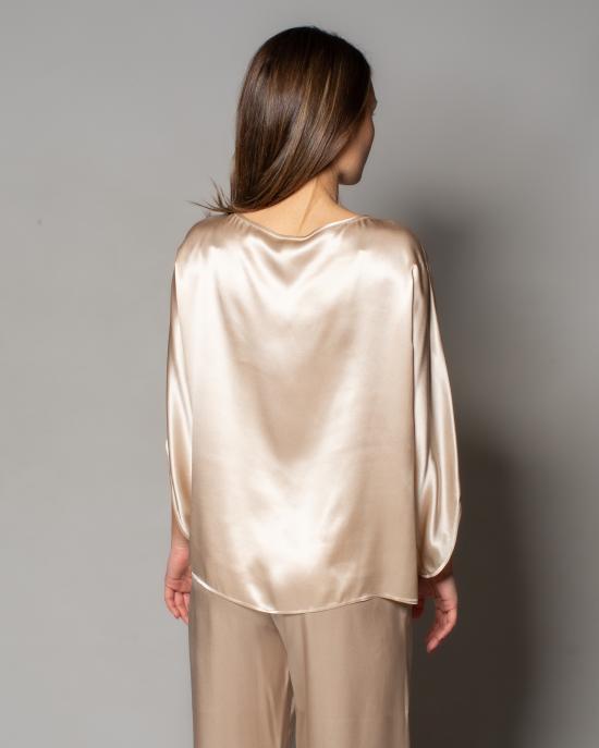 25SS 일레븐티 블라우스 K80TSHK05 TSE0I001 02 SABBIA - ELEVENTY