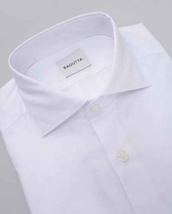 25SS 바구타 긴팔 셔츠 WALTER T100 01 BIANCO - BAGUTTA
