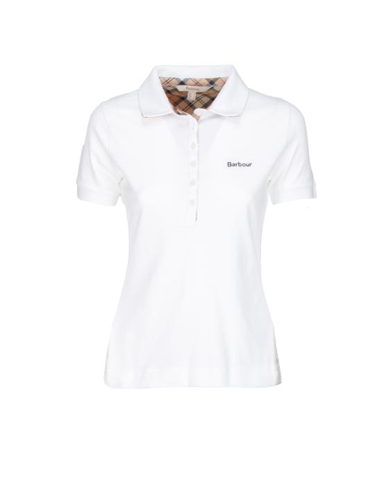 25SS 바버 폴로 티셔츠 LML0634 WH33 BIANCO