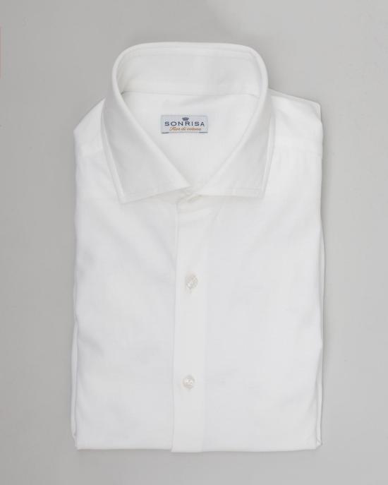 25SS 손리사 긴팔 셔츠 FJ15B438 J133 01 BIANCO - SONRISA