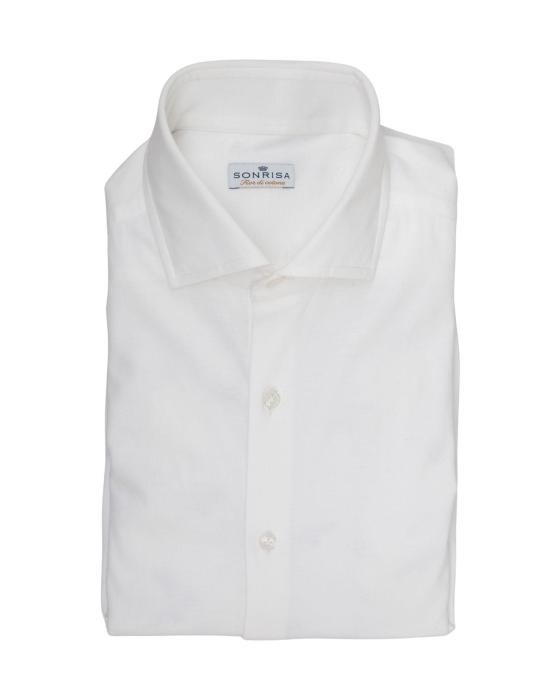 25SS 손리사 긴팔 셔츠 FJ15B438 J133 01 BIANCO