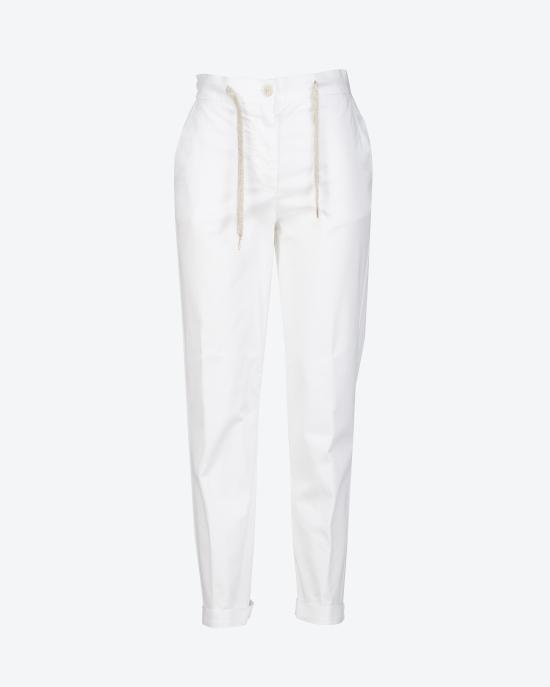 25SS 일레븐티 스트레이트 팬츠 K80PANK06 TET0G002 01 BIANCO - ELEVENTY